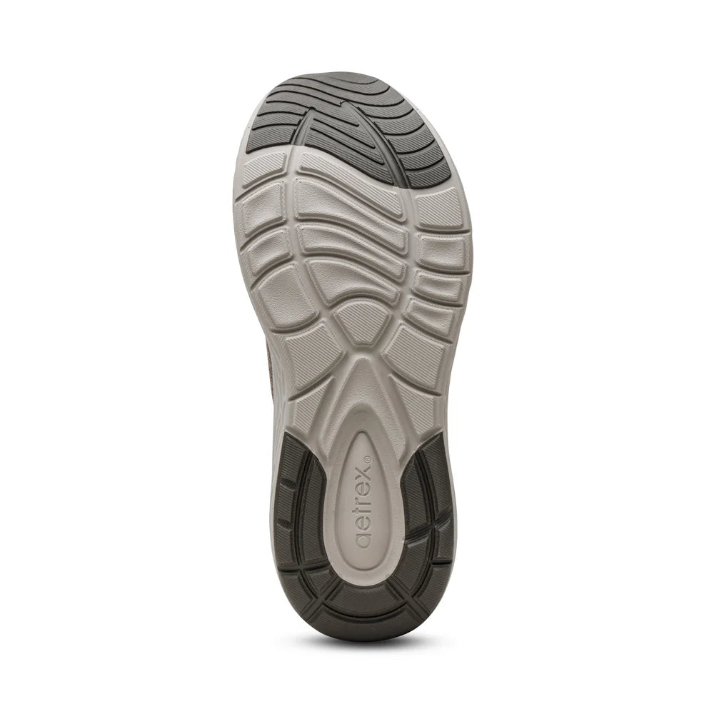 AETREX MENS DASH SPORTS SHOES TAUPE- AP954M - Aetrex Middle East