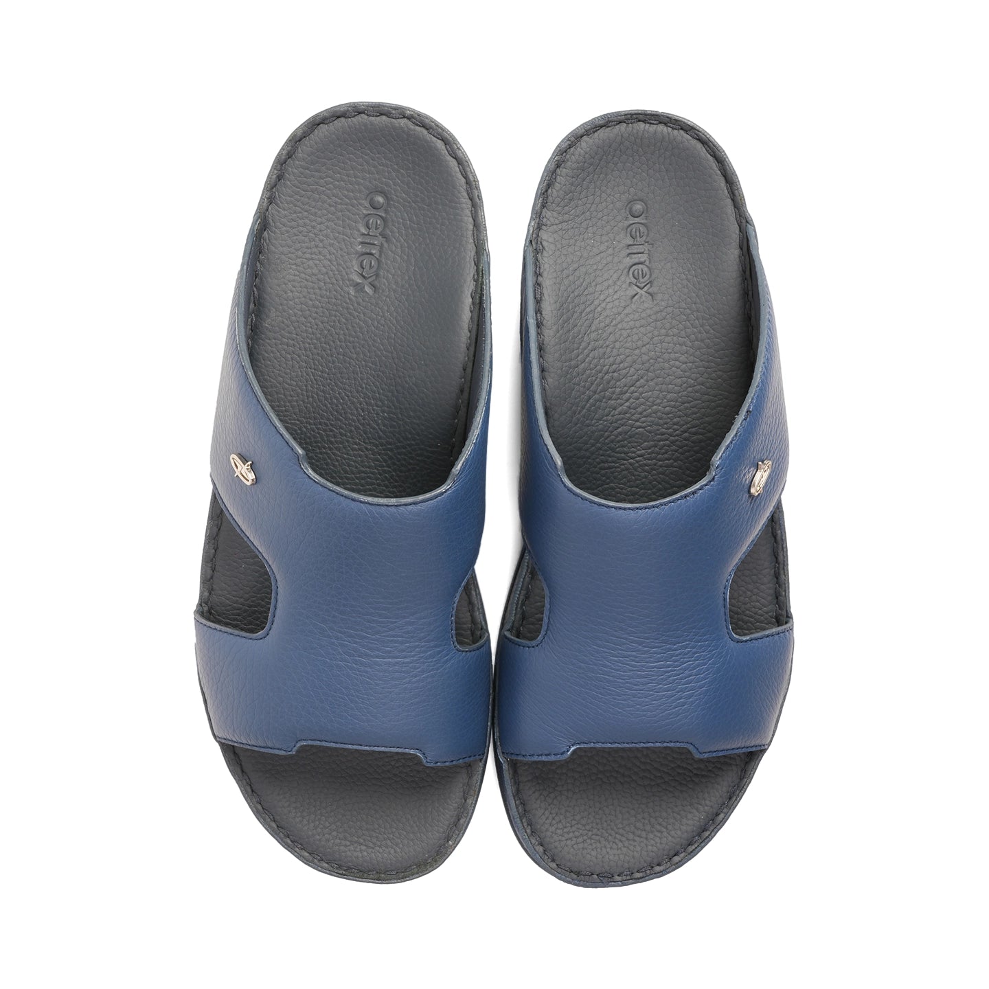 Aetrex Casual Dear Leather Arabic Sandal For Men's - Lagoon - Aetrex Middle East