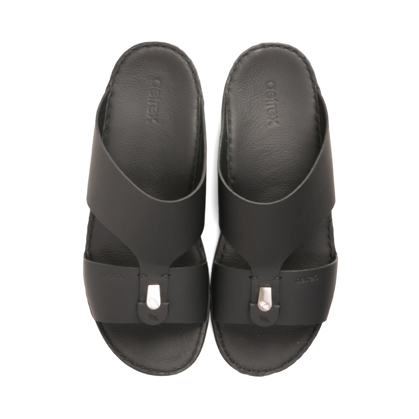 Aetrex Modern heritage Authentic Arabic Sandals - Black - Aetrex Middle East