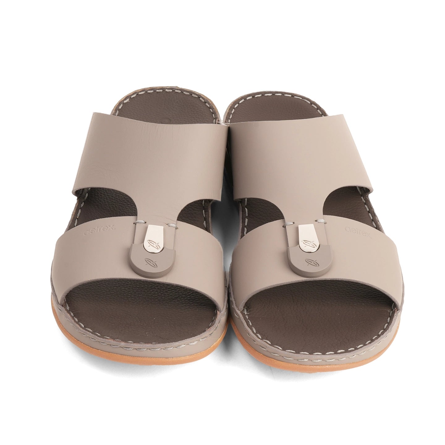 Aetrex Modern heritage Authentic Arabic Sandals - Stone - Aetrex Middle East