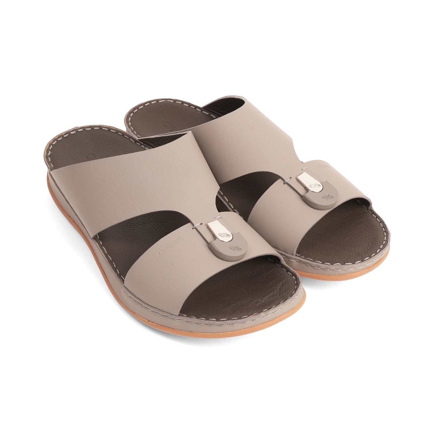 Aetrex Modern heritage Authentic Arabic Sandals - Stone - Aetrex Middle East