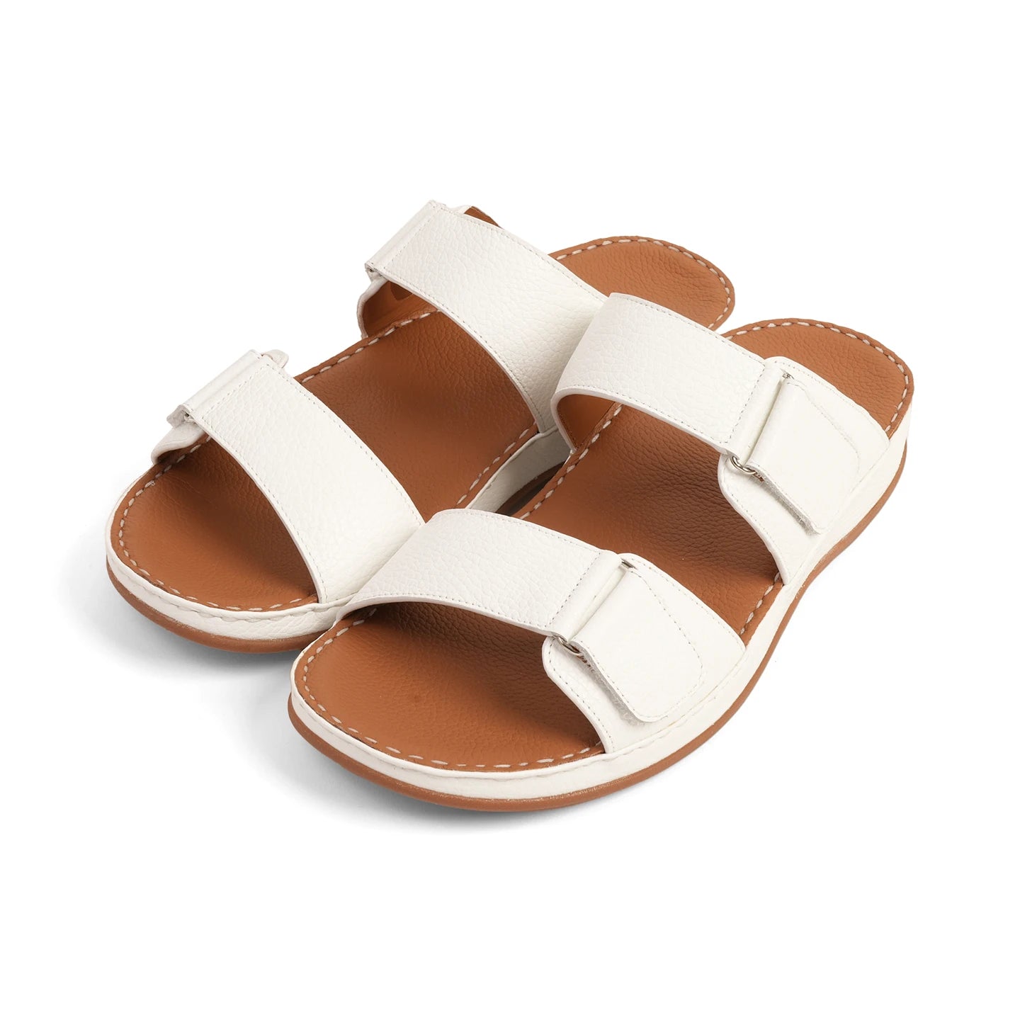Aetrex Premium Comfort Arabic Sandals White - Aetrex Middle East