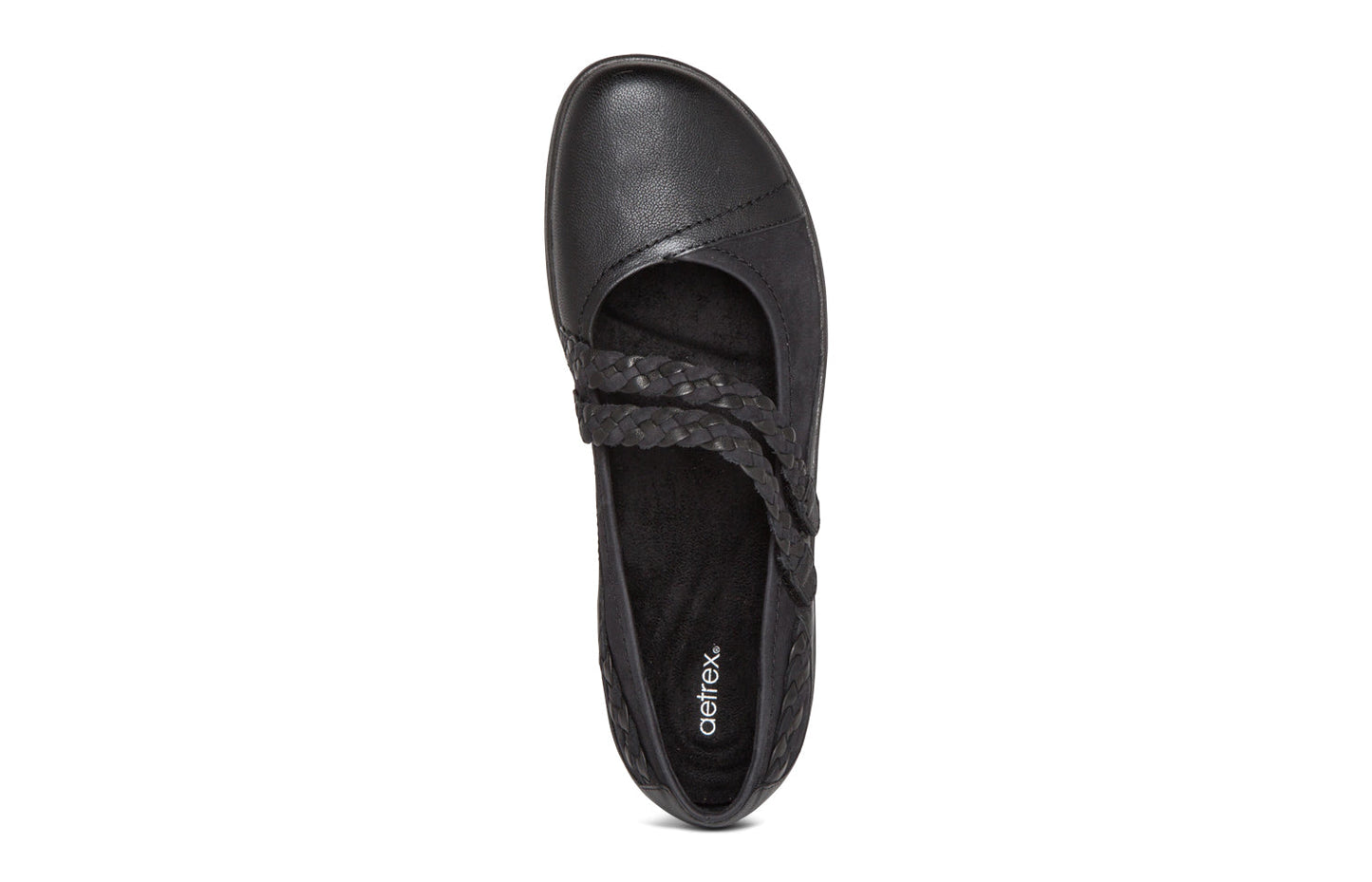 Annie Mary Jane Shoes - Black - Aetrex Middle East