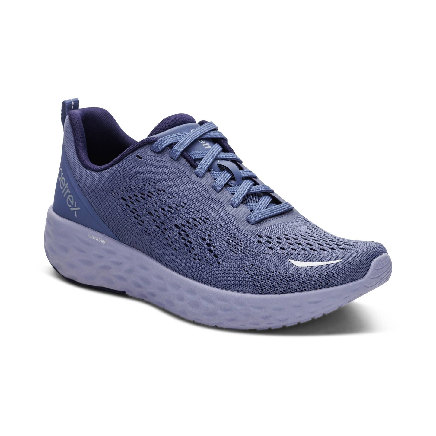 Danika Arch Support Sneaker Plum - Aetrex Middle East