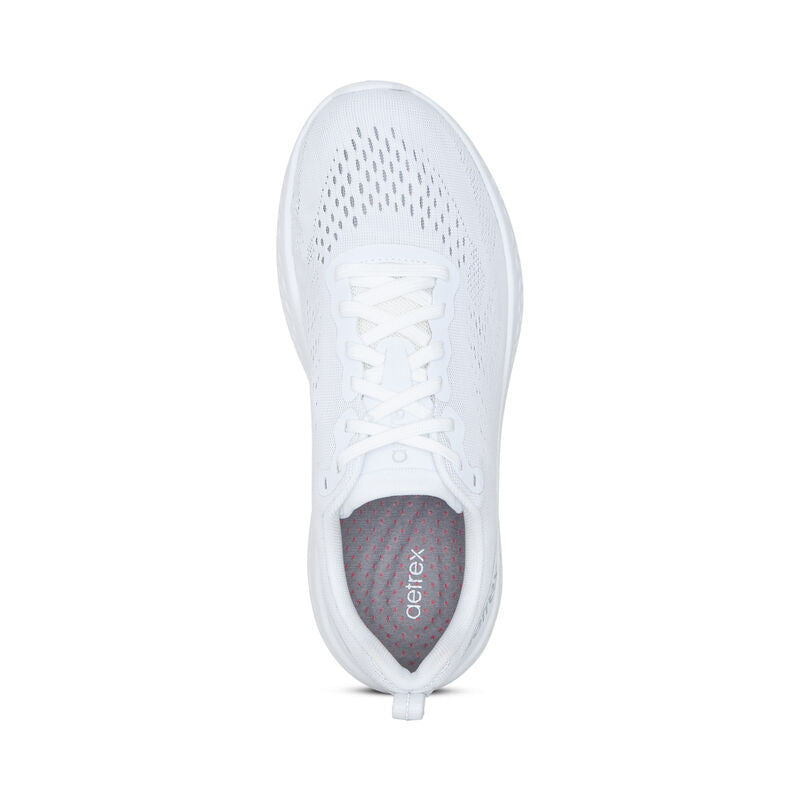 Danika Arch Support Sneakers White - Aetrex Middle East