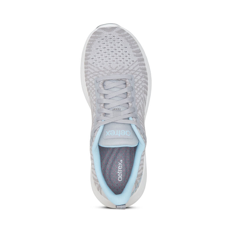 Emery Arch Support Sneakers Grey - Aetrex Middle East