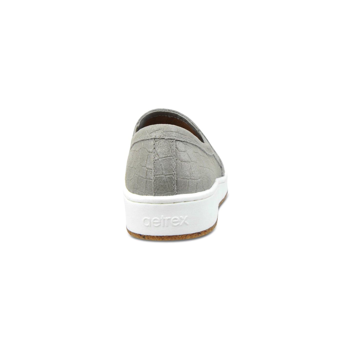 Kenzie Slip-On Comfort Sneakers taupe Croc - Aetrex Middle East