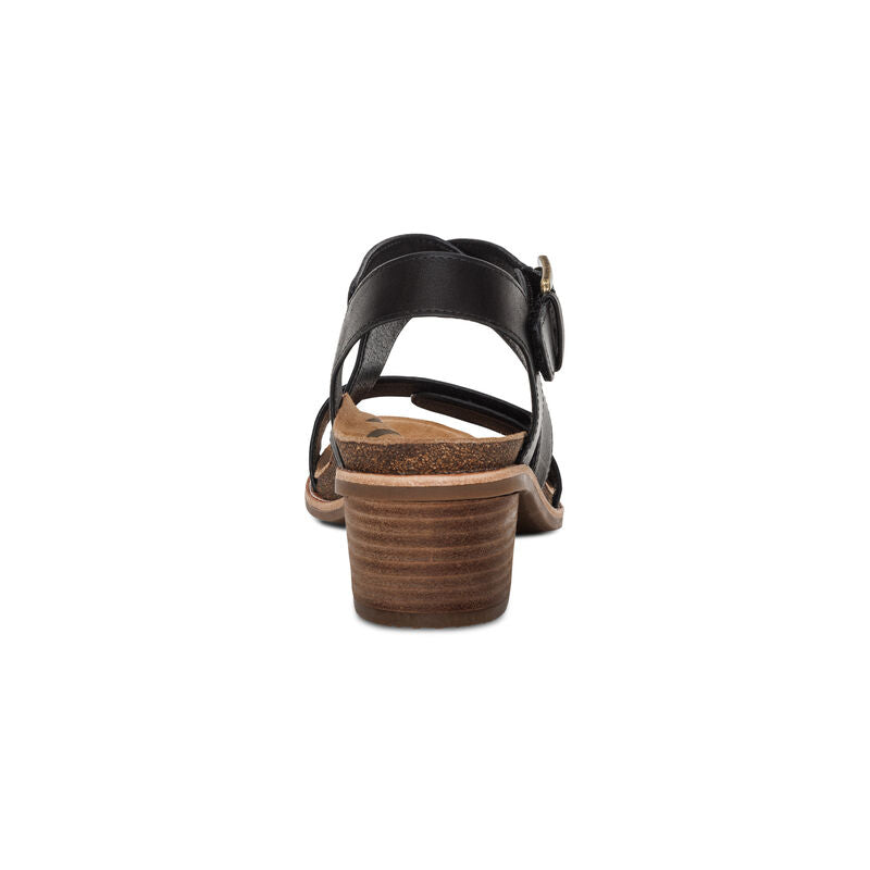Kristin Arch Support Block Heel Black - Aetrex Middle East
