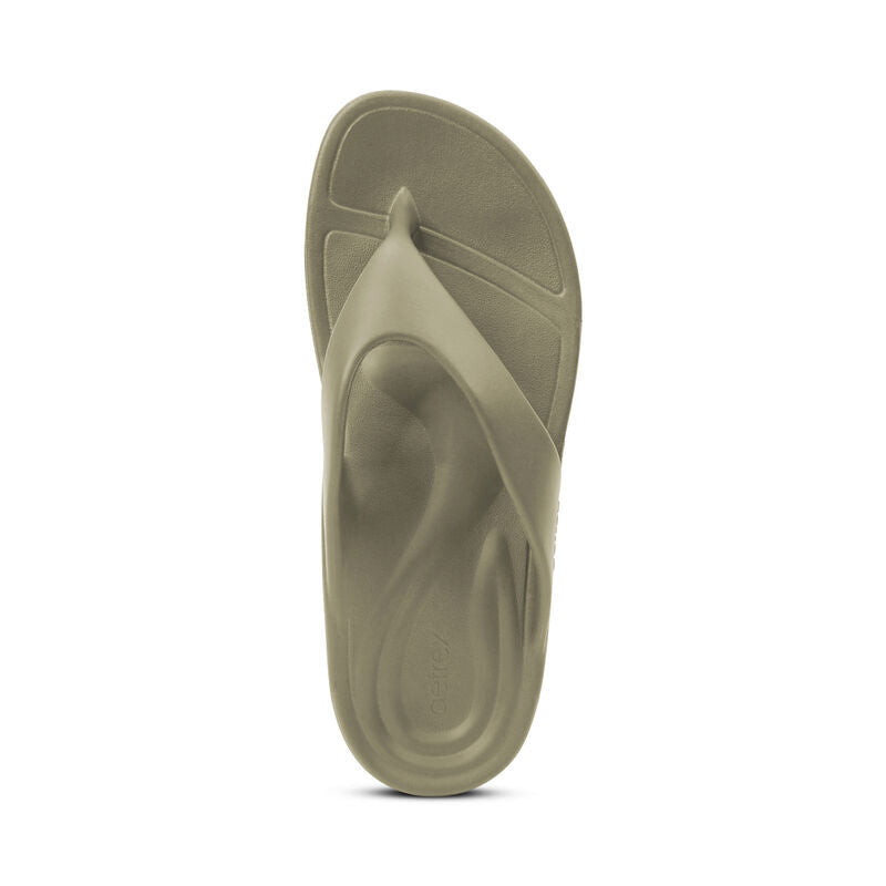 Maui Orthotic Flips Men Army - Aetrex Middle East