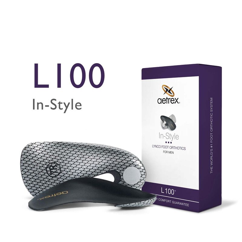 Men's In-Style Orthotics - Insole for Dress Shoes - Aetrex Middle East