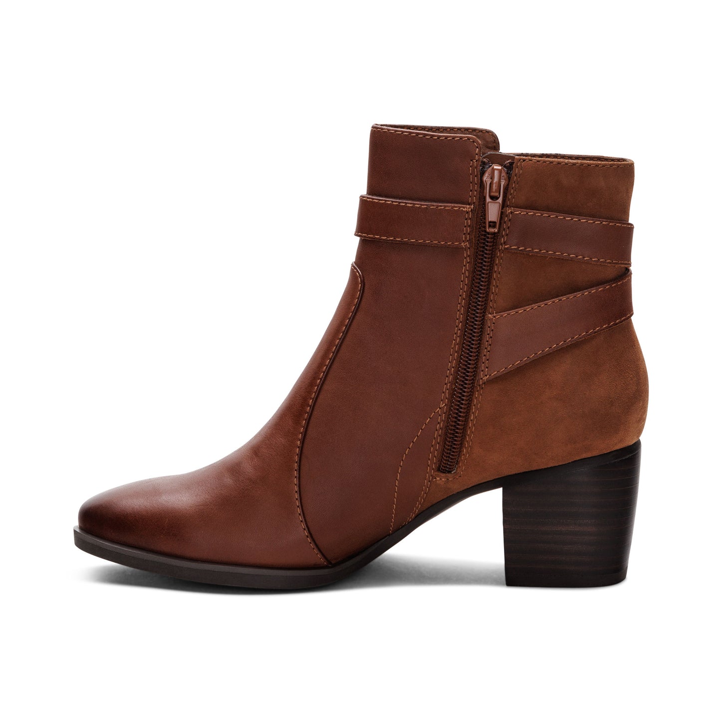 Rebecca Heel Boot Cognac - Aetrex Middle East