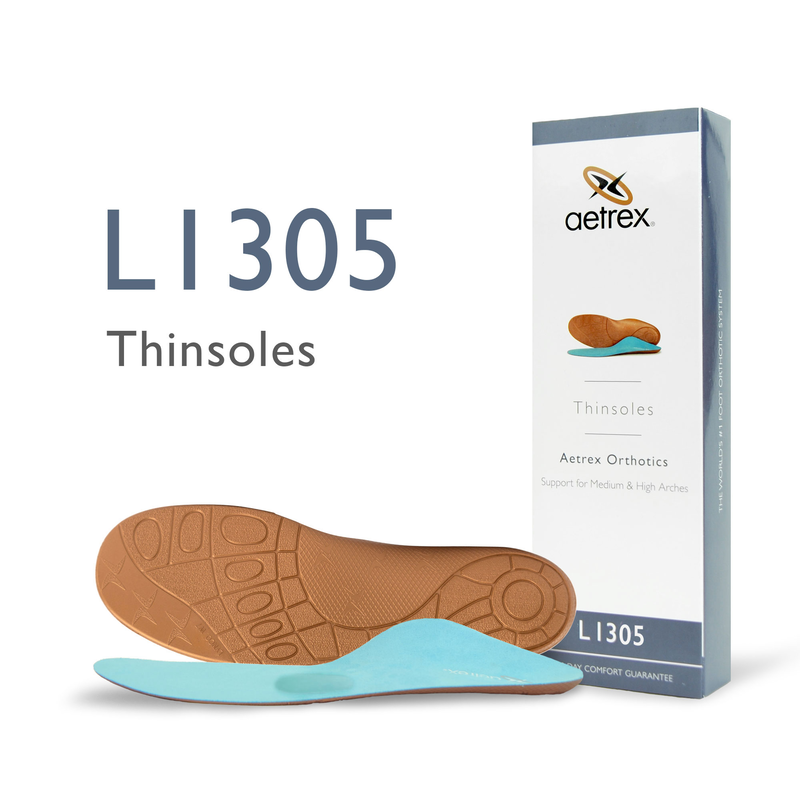 Unisex Thinsoles Orthotics W/ Metatarsal Support - Aetrex Middle East
