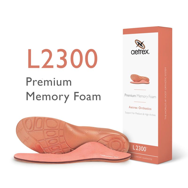 Women's Premium Memory Foam Orthotics - Insole for Extra Comfort - Aetrex Middle East