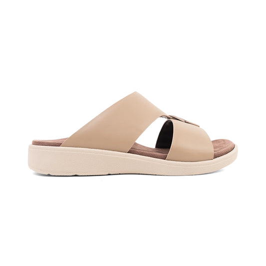 Aetrex Men's Hybrid Leather Sandals - Earth