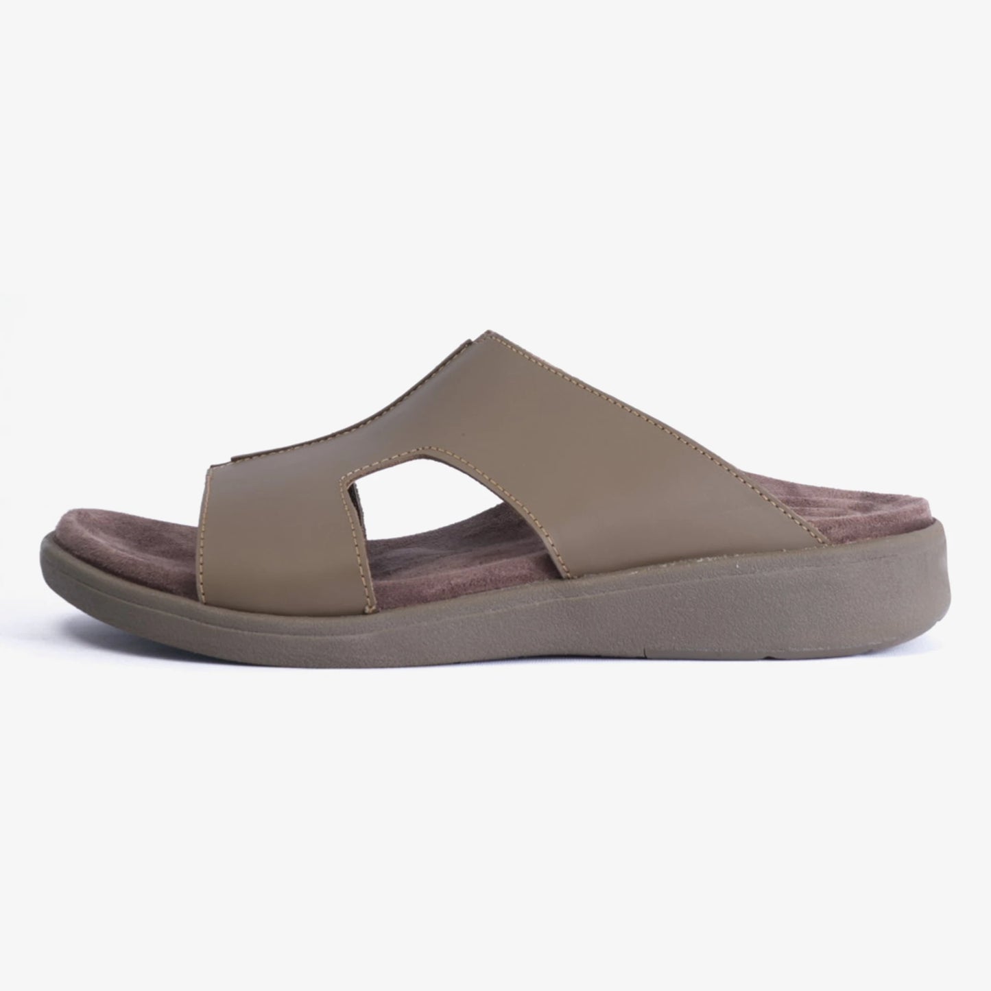 Aetrex classic sandals with a comfortable footbed Truffle