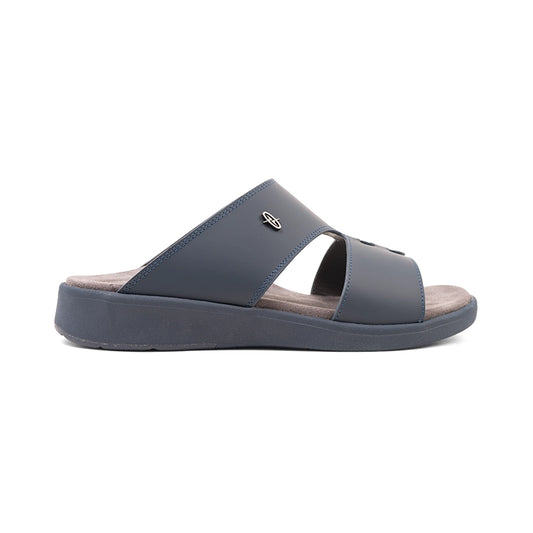 Aetrex Men's Traditional Sandals with Soft Suede-Touch Footbed - Navy