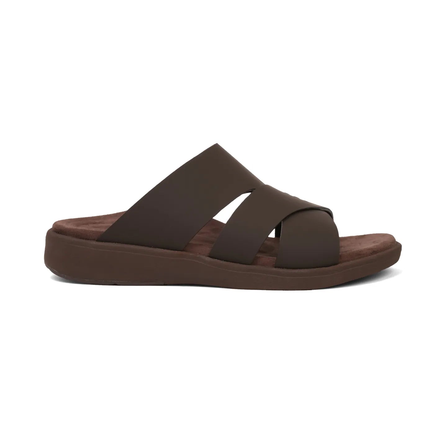 Aetrex Premium Comfort Foot Bed Arabic Sandals Brown