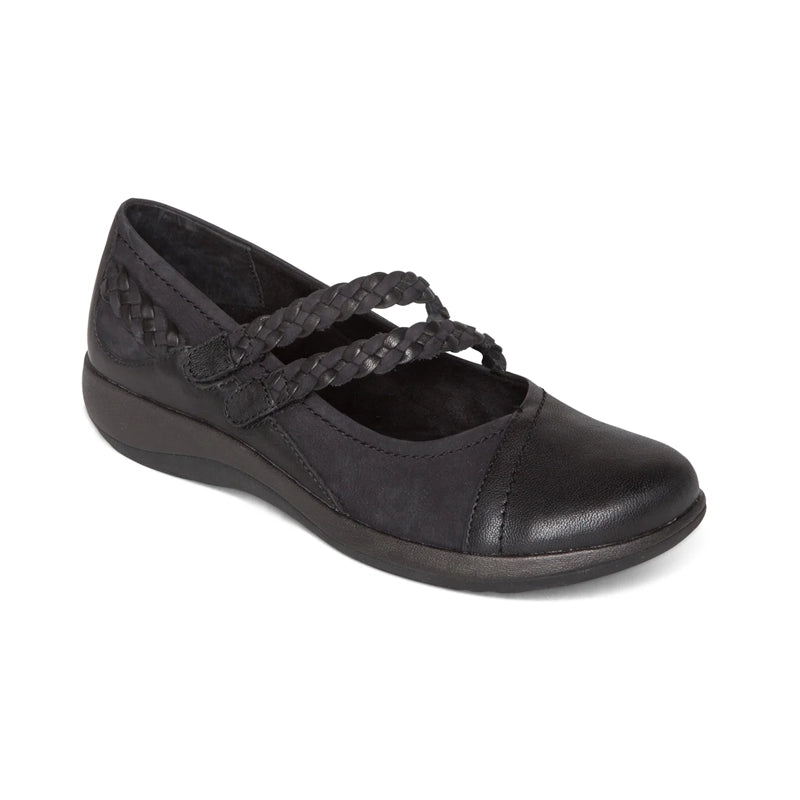 Annie Mary Jane Shoes - Black