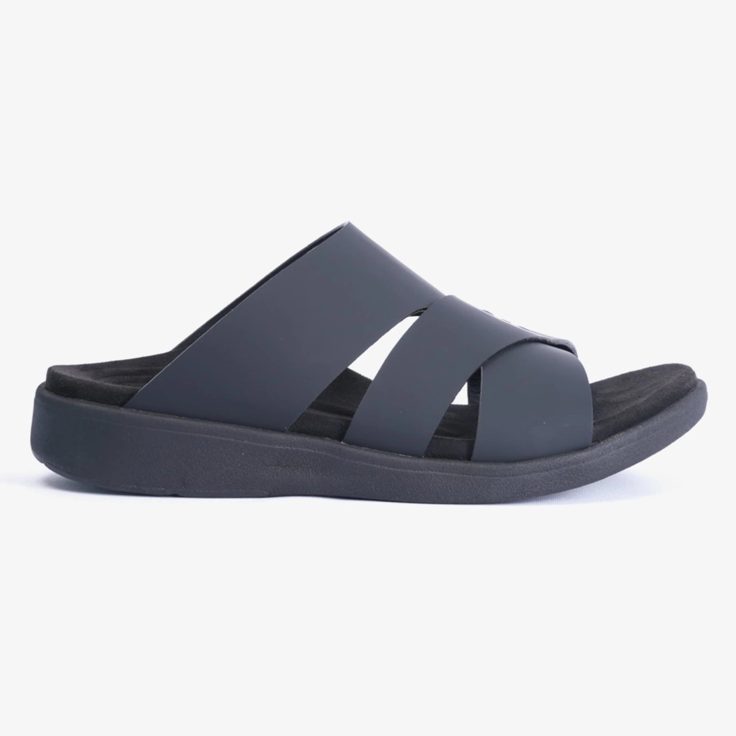 Aetrex cushioned footbed Arabic Sandal Navy