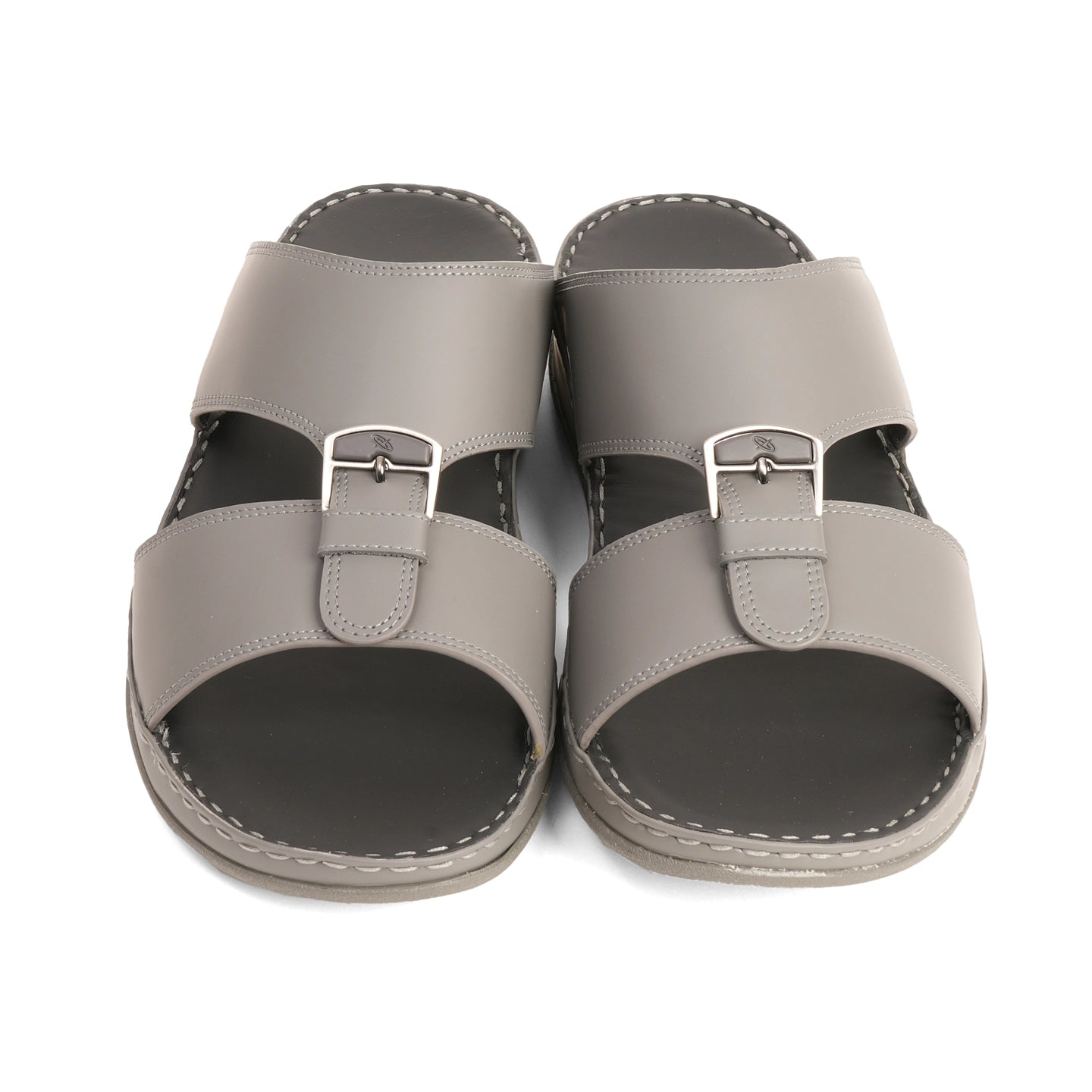 Aetrex Dual Trim Straps Men's Arabic Sandals - Grey