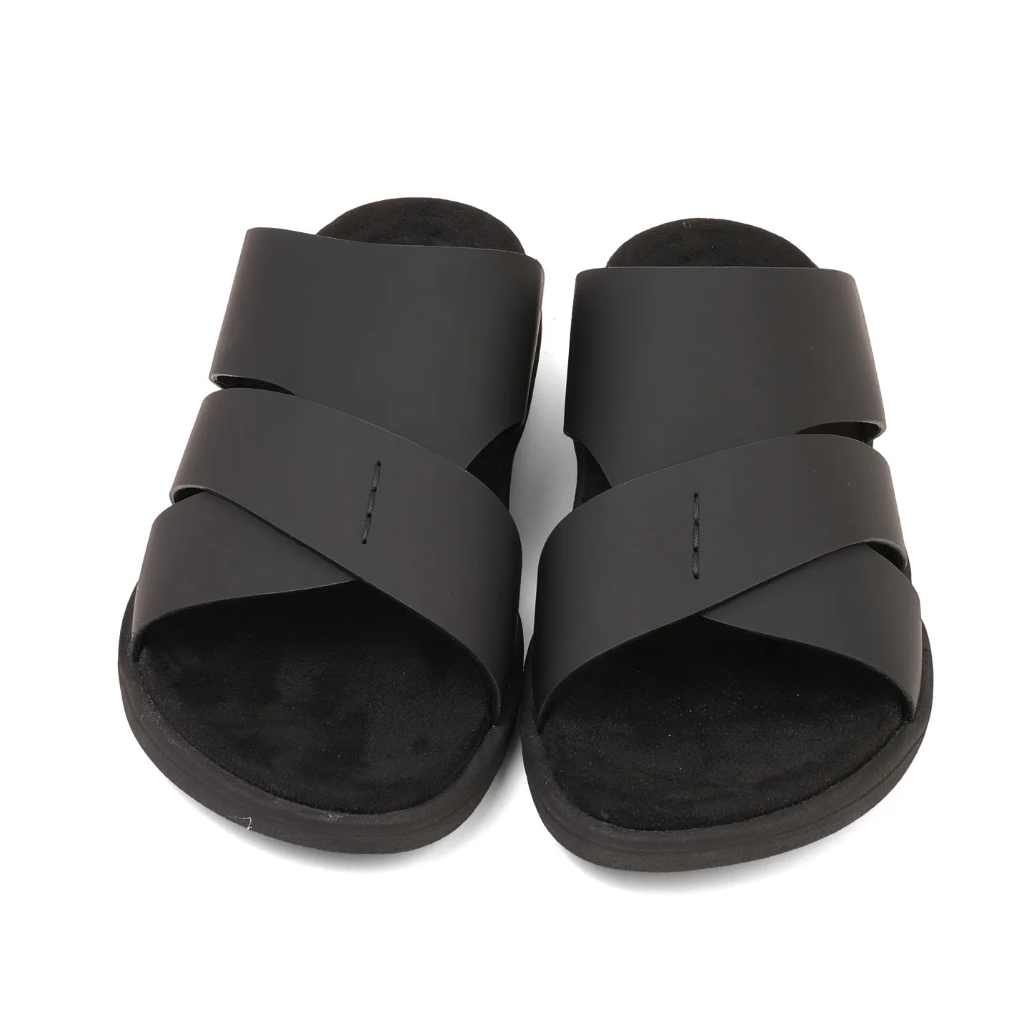 Aetrex Premium Comfort Foot Bed Arabic Sandals Black