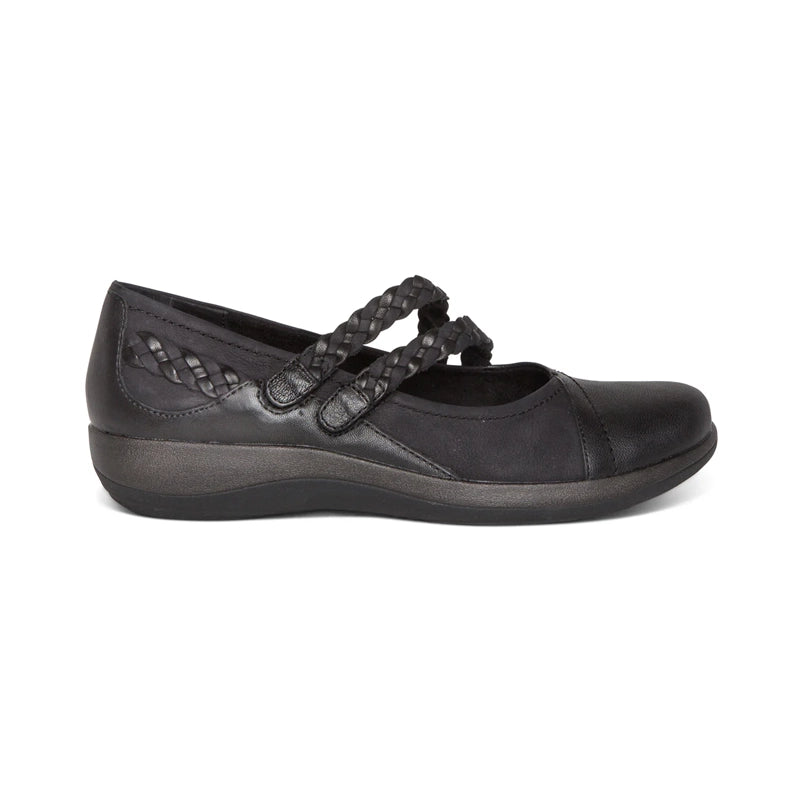 Annie Mary Jane Shoes - Black