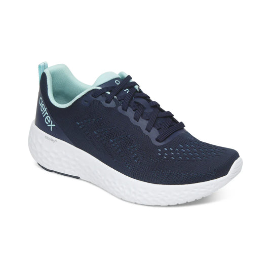 AETREX DANICA LACE UP NAVY LADIES SPORTS SHOES NAVY AP105W - Aetrex Middle East