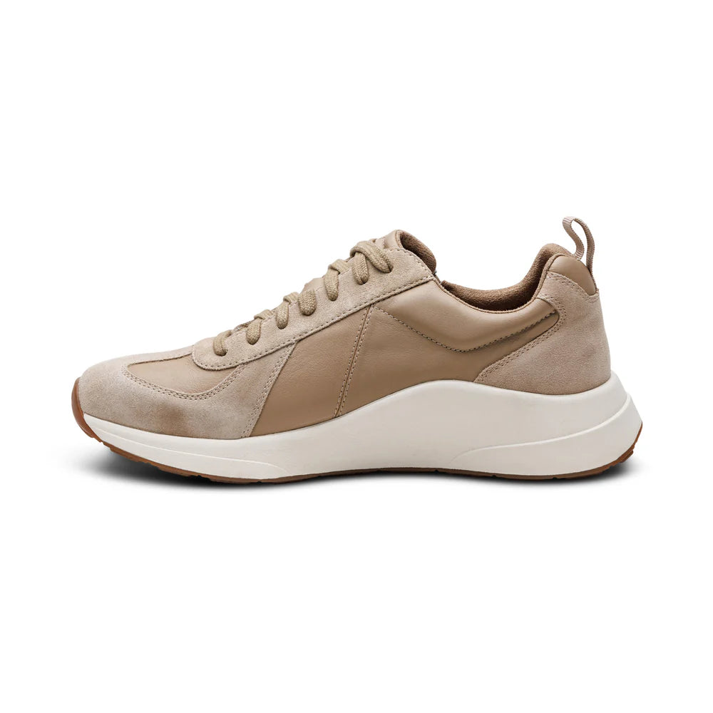 AETREX MENS MILES LACE UP SNEAKERS TAN-AM266M - Aetrex Middle East
