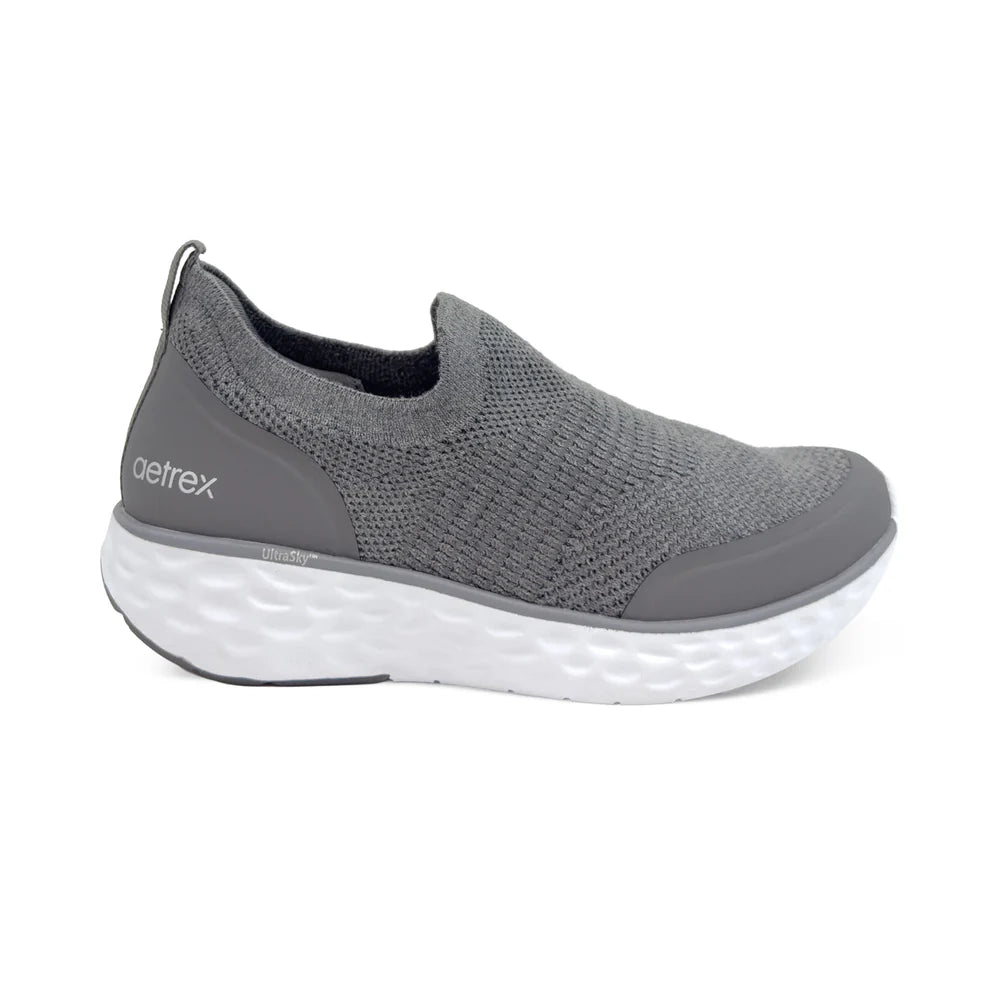 AETREX WOMENS DASH SPORTS SHOES- AP956W-GREY - Aetrex Middle East