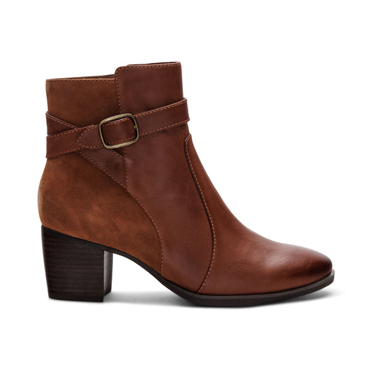 Rebecca Heel Boot Cognac