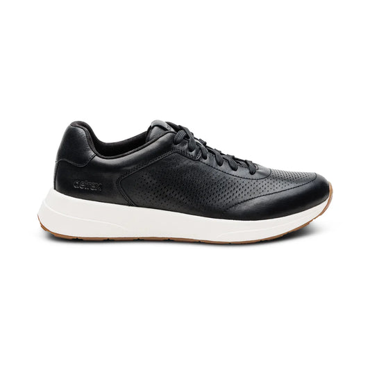 Aetrex Drew Arch Support Sneakers - Black