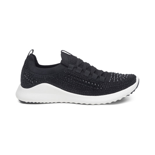 Carly Arch Support Sneakers Black - Sparkle