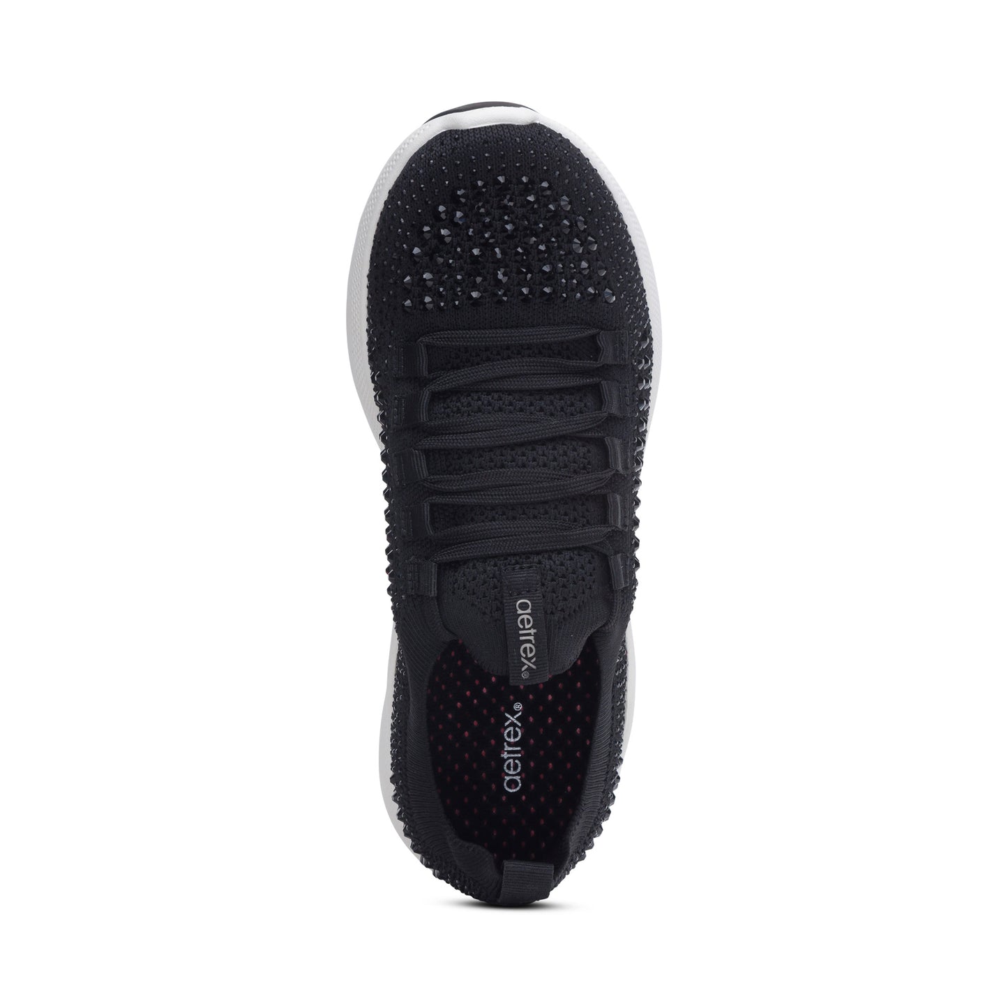 Carly Arch Support Sneakers Black - Sparkle