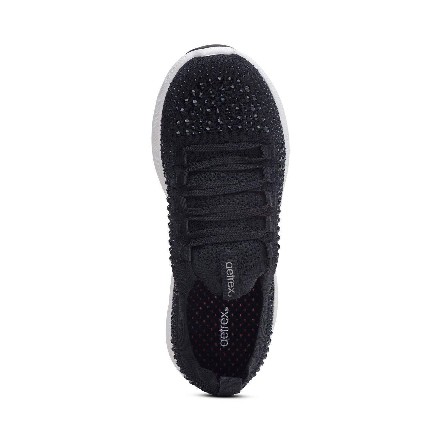 Carly Arch Support Sneakers Black - Sparkle