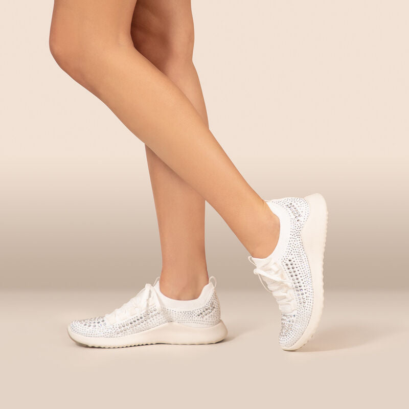Carly Arch Support Sneakers White - Sparkle
