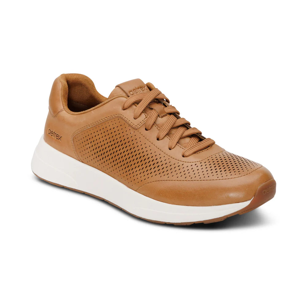 Aetrex Drew Arch Support Sneakers - Tan - Aetrex Middle East