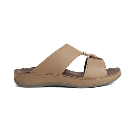 Aetrex Dual Trim Straps Men's Arabic Sandals - Stone - Aetrex Middle East