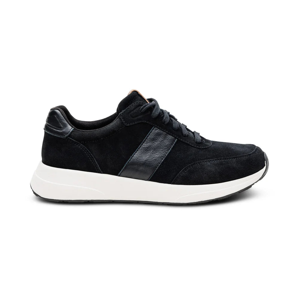 Aetrex Graham Arch Support Sneakers - Black - Aetrex Middle East