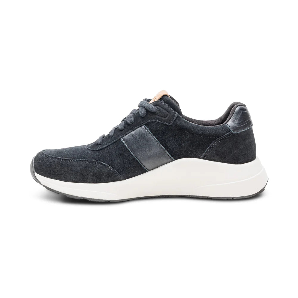 Aetrex Graham Arch Support Sneakers - Black - Aetrex Middle East