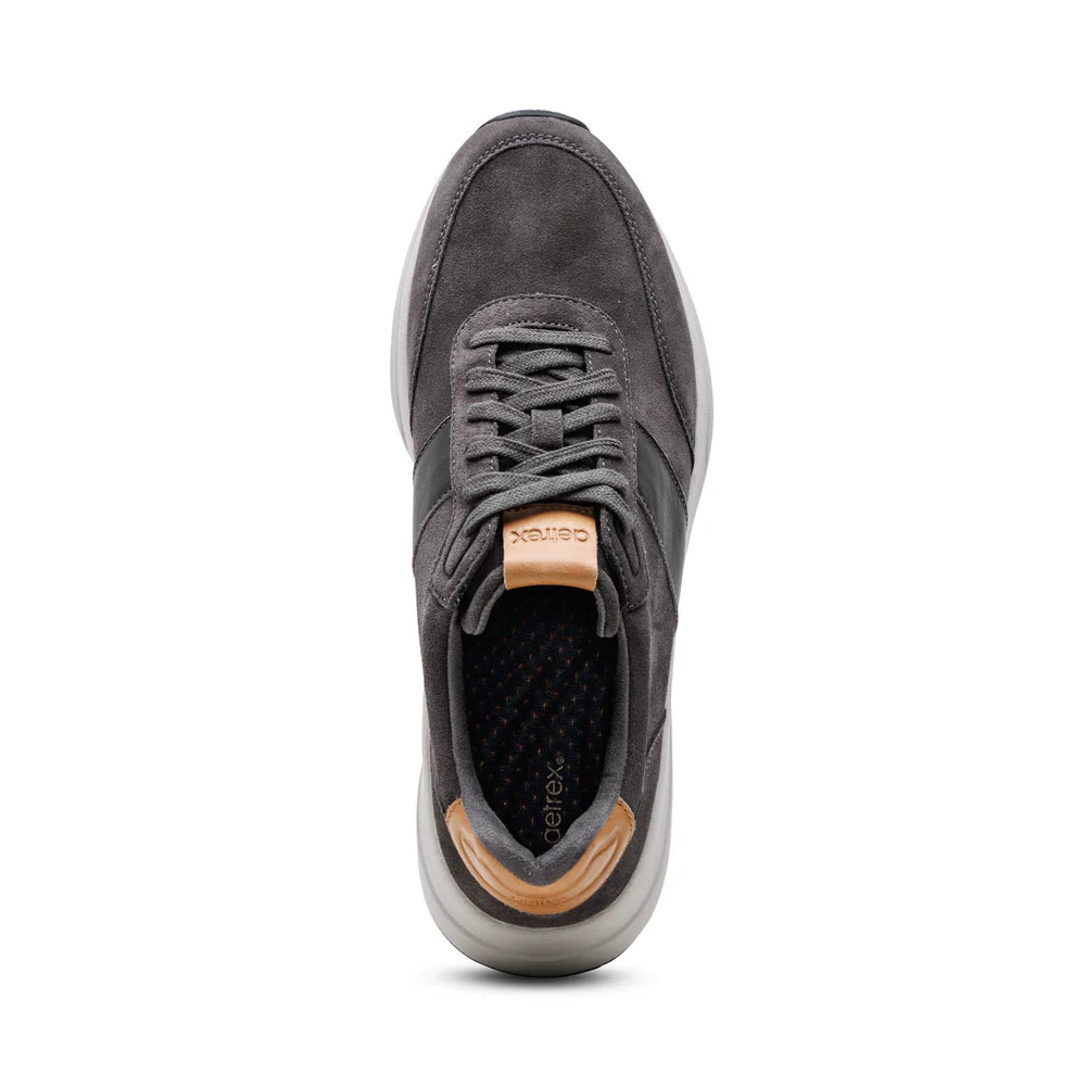 Aetrex Graham Arch Support Sneakers - Charcoal - Aetrex Middle East