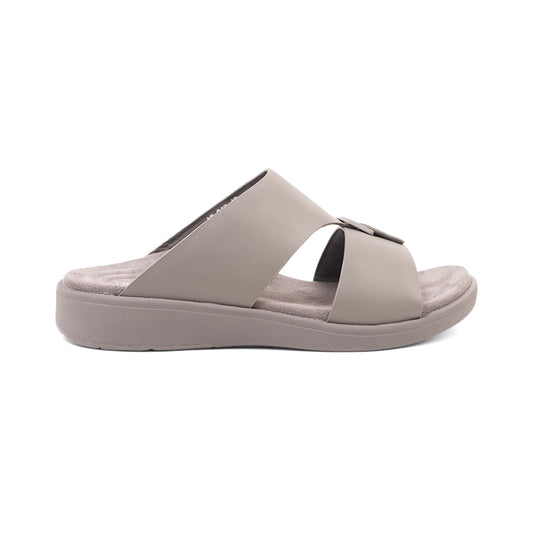 Aetrex Men's Hybrid Leather Sandals - Grey - Aetrex Middle East