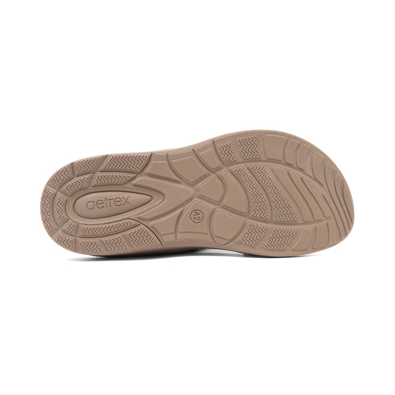 Aetrex Men's Orthopedic Hybrid Sandals - Olive - Aetrex Middle East