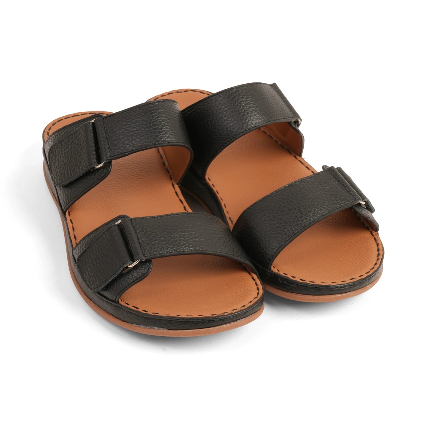 Aetrex Premium Comfort Arabic Sandals Black - Aetrex Middle East