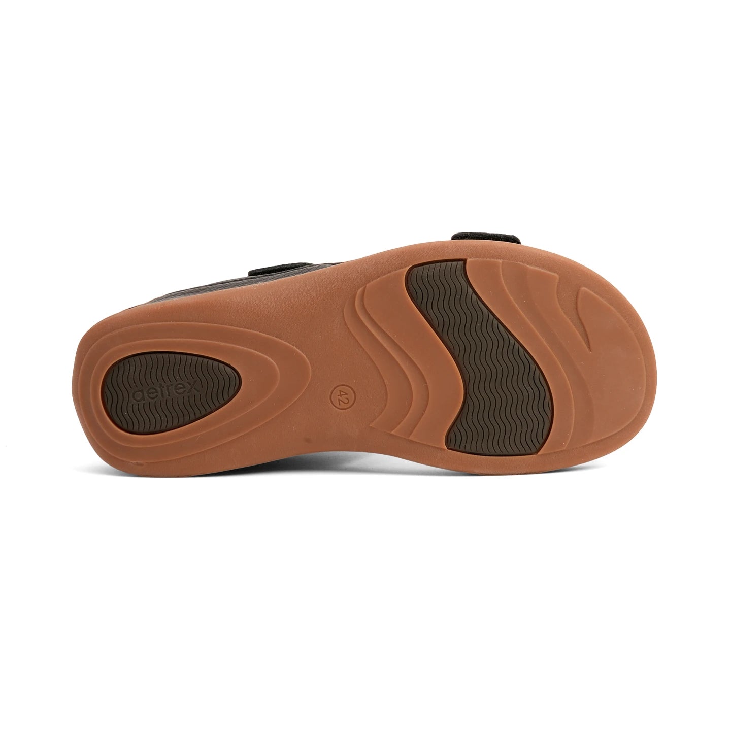 Aetrex Premium Comfort Arabic Sandals Black - Aetrex Middle East