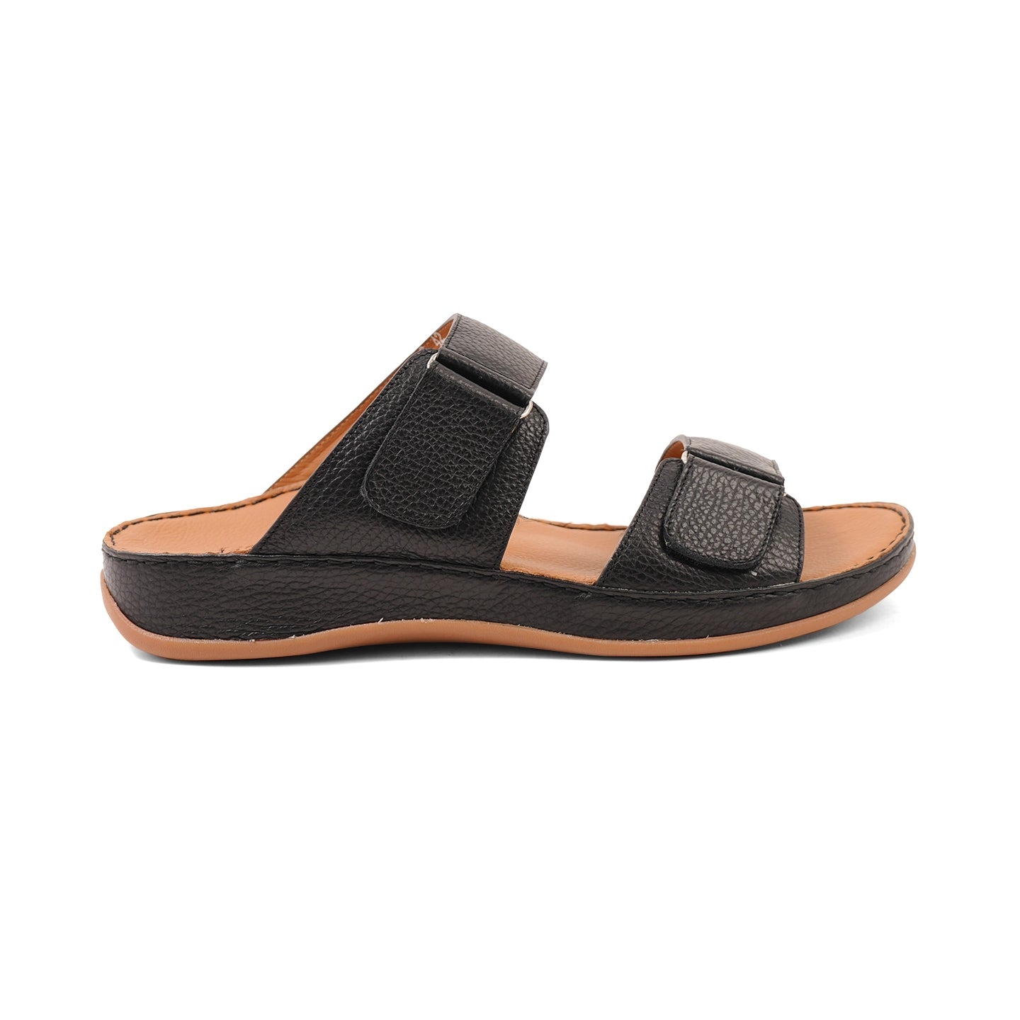 Aetrex Premium Comfort Arabic Sandals Black - Aetrex Middle East