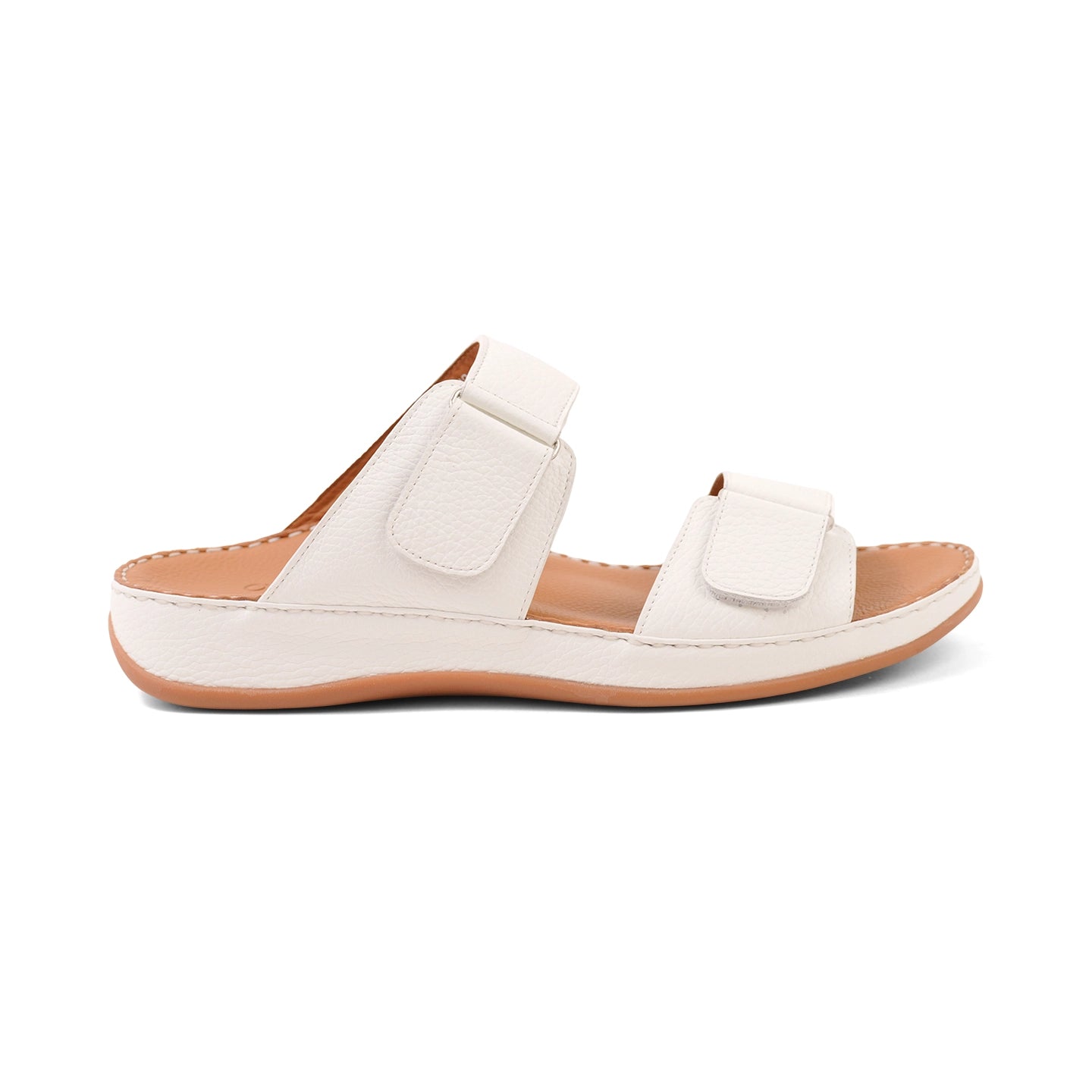 Aetrex Premium Comfort Arabic Sandals White - Aetrex Middle East