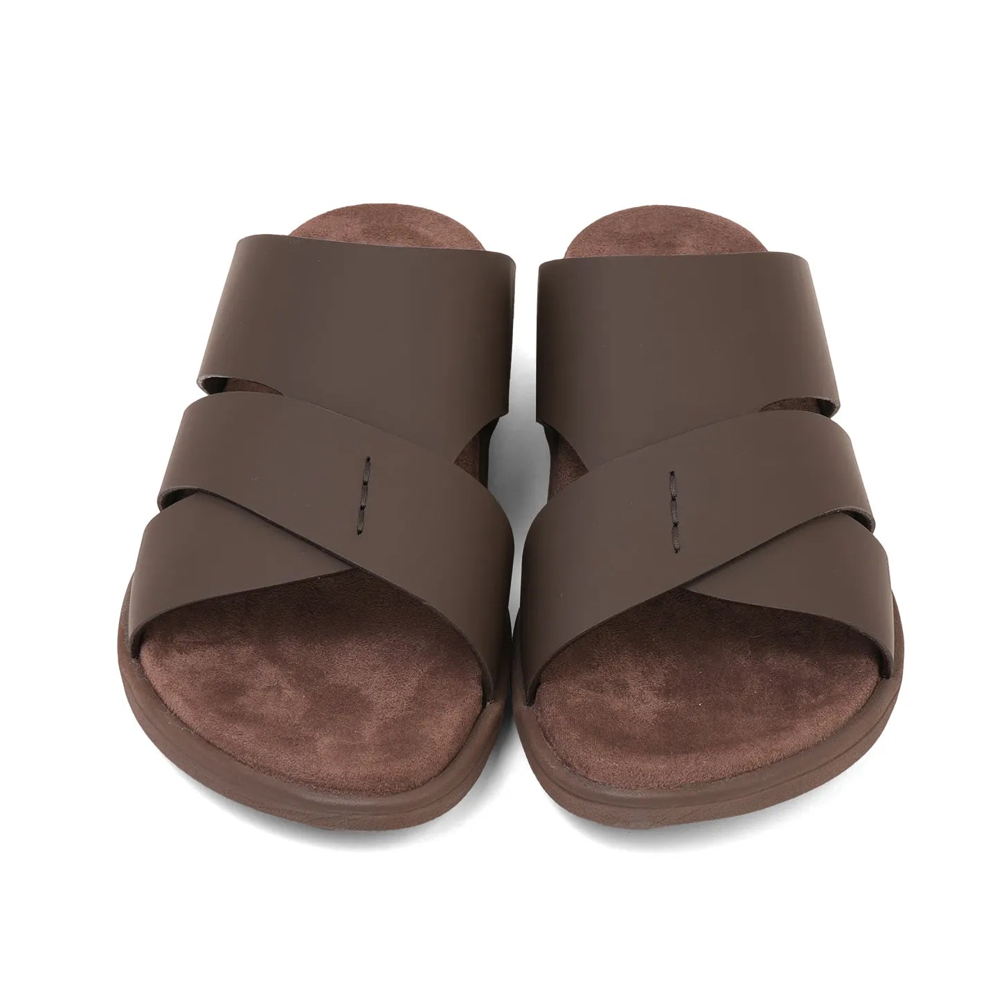 Aetrex Premium Comfort Foot Bed Arabic Sandals Brown - Aetrex Middle East