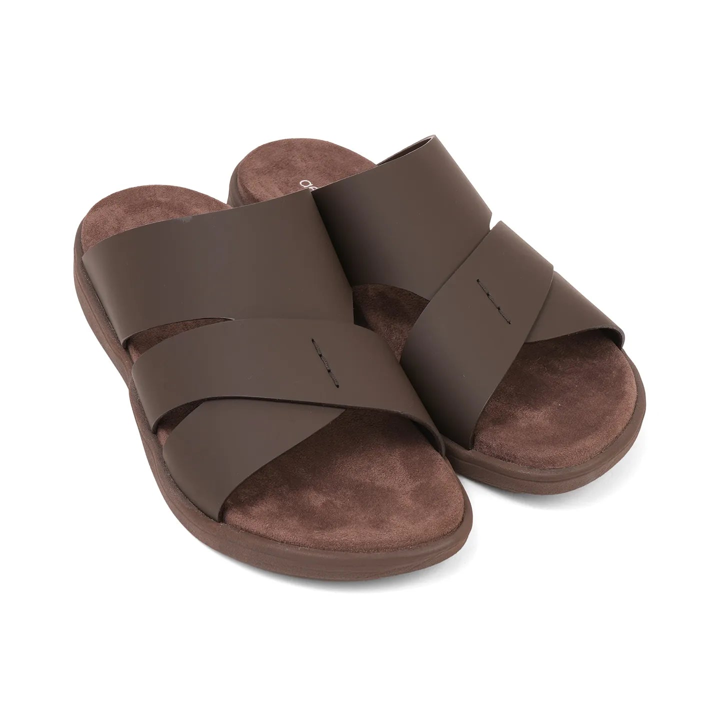 Aetrex Premium Comfort Foot Bed Arabic Sandals Brown - Aetrex Middle East