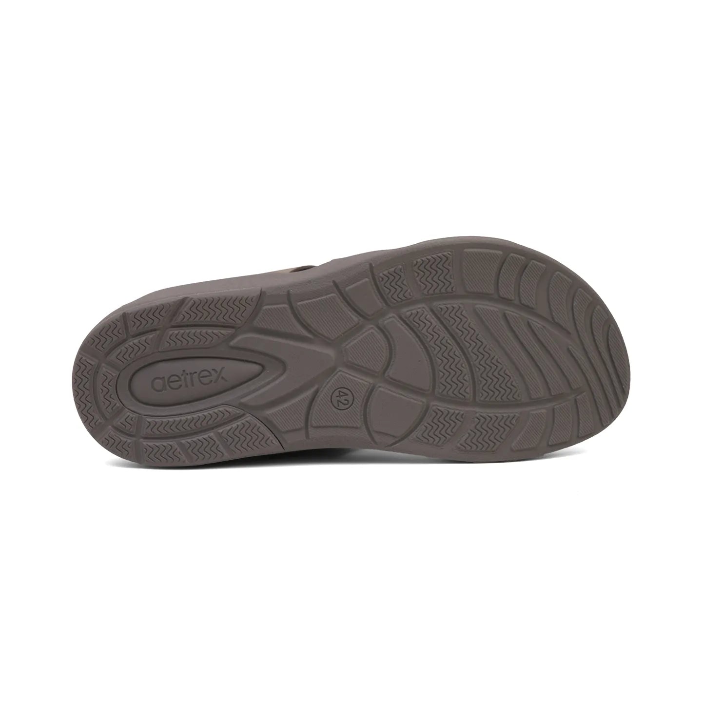 Aetrex Premium Comfort Foot Bed Arabic Sandals Stone - Aetrex Middle East