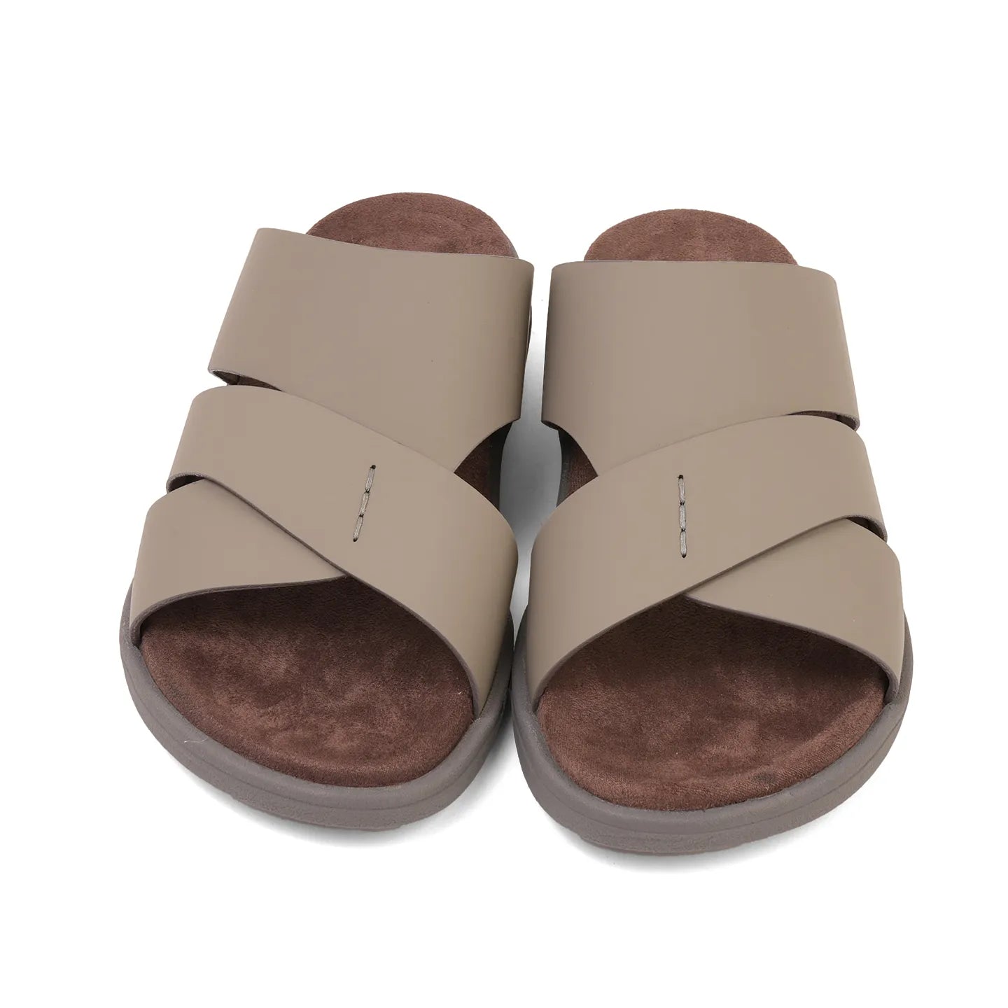 Aetrex Premium Comfort Foot Bed Arabic Sandals Stone - Aetrex Middle East